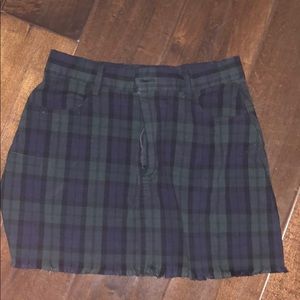 Brandy melville wearhouse skirt plaid